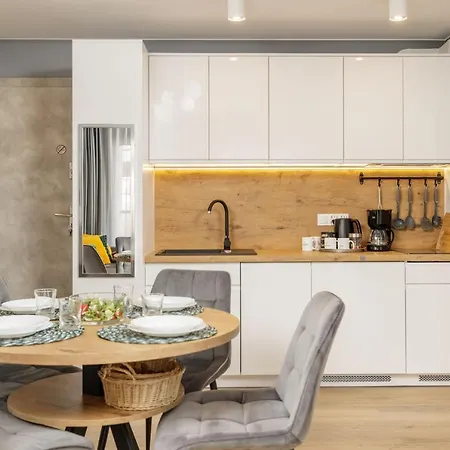 Apartmán View Z Calorocznym Basenem - Baltic Apartments-sannel For Rent Pobierowo